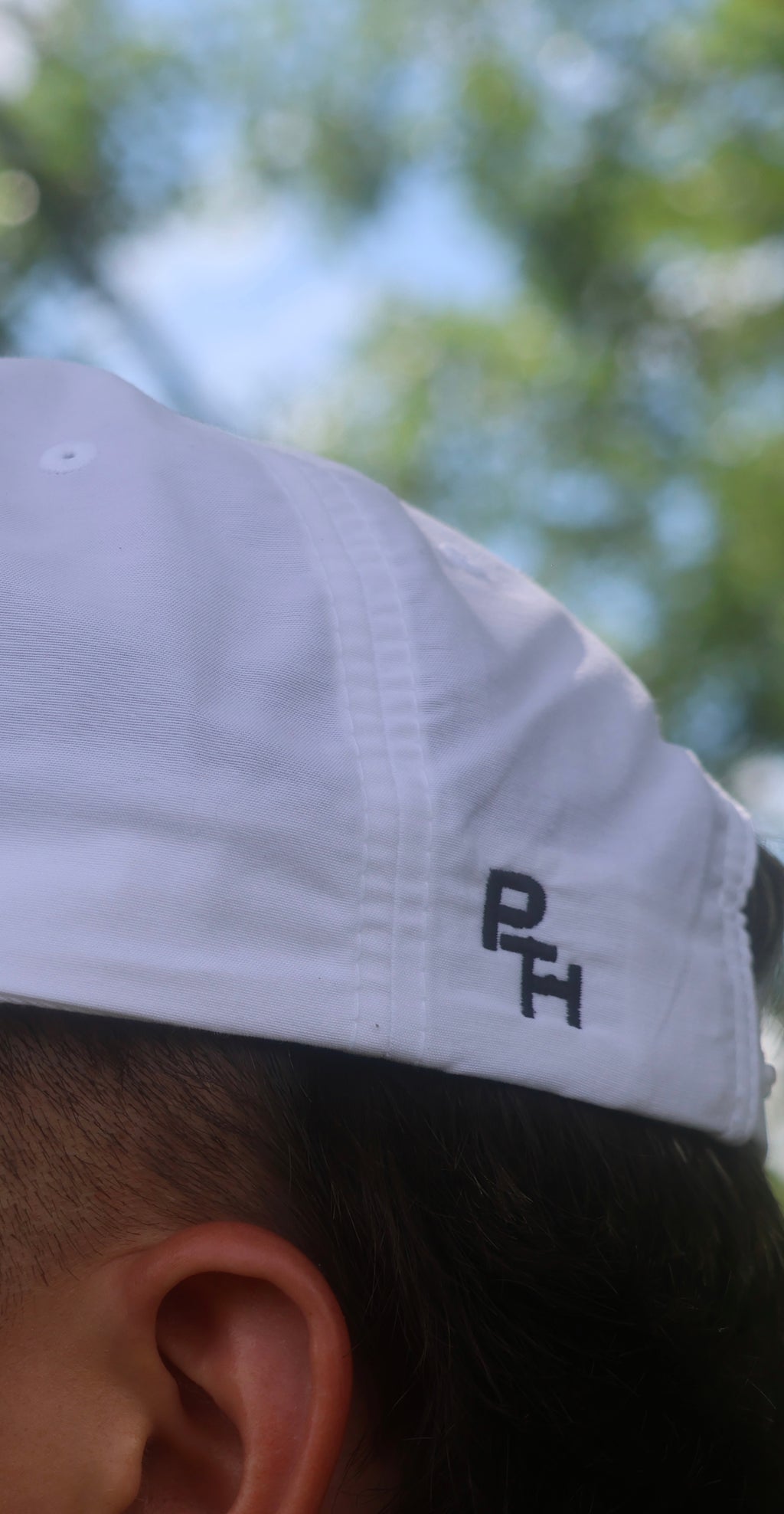White PTH LOGO Hat