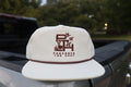 Cream & Brown Hat