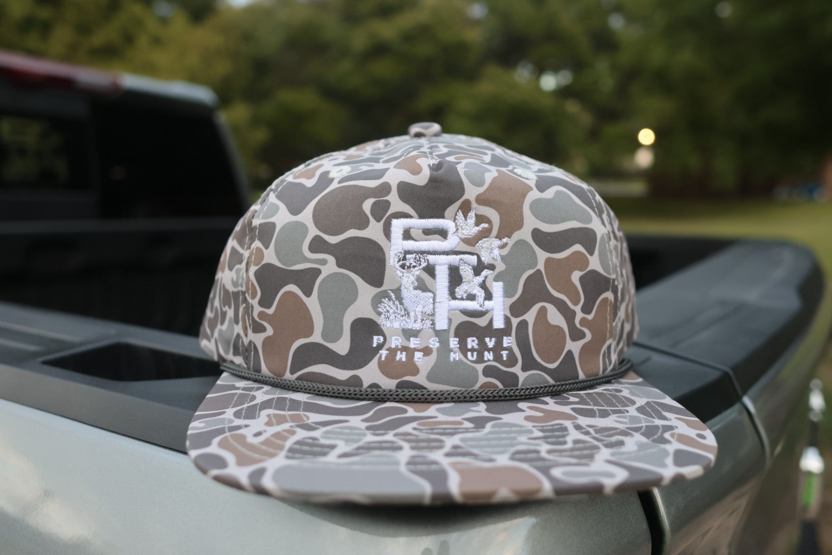 Smokeshow Camo Rope Hat