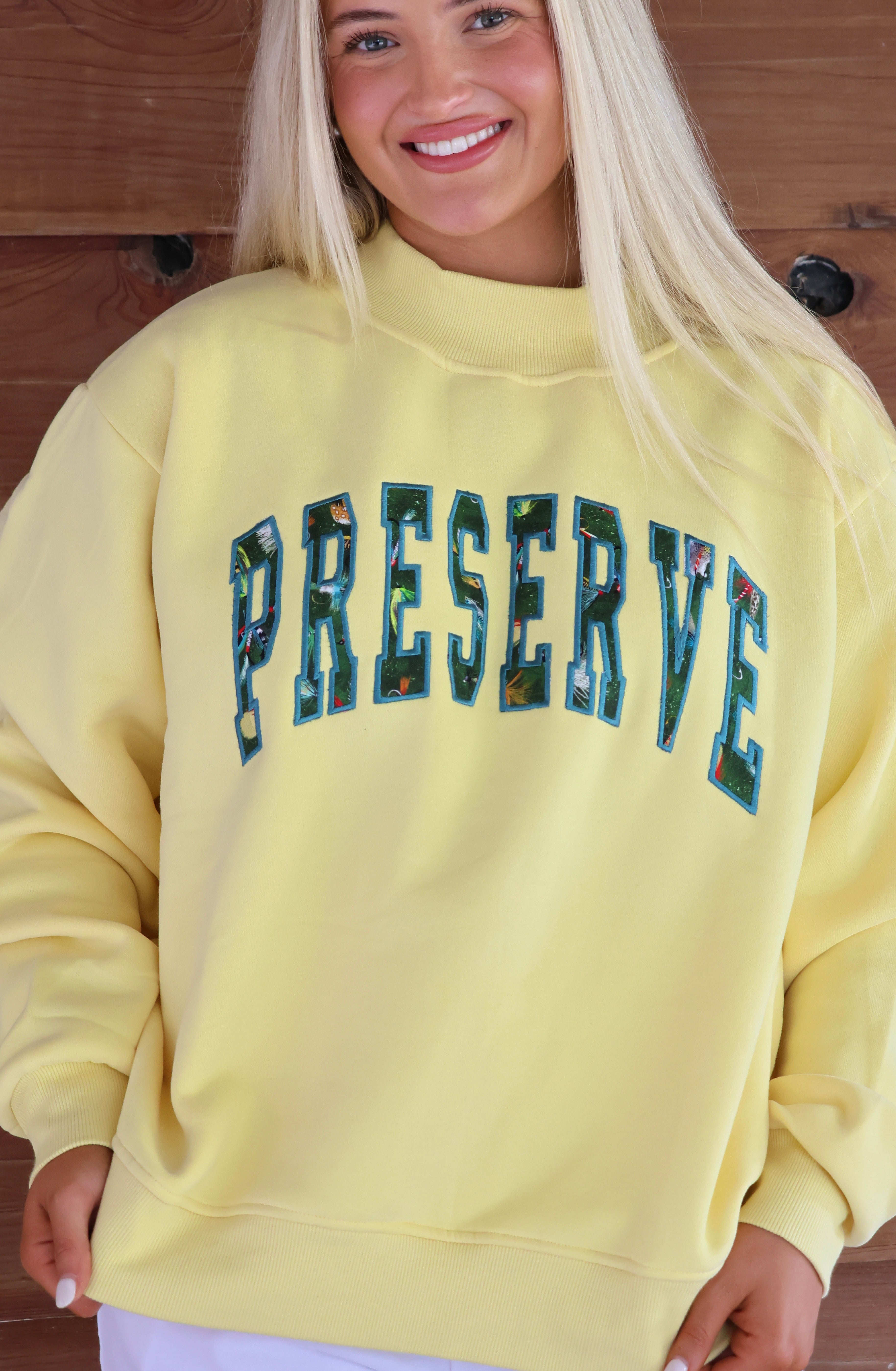 Preserve Fishing Lure Mockneck