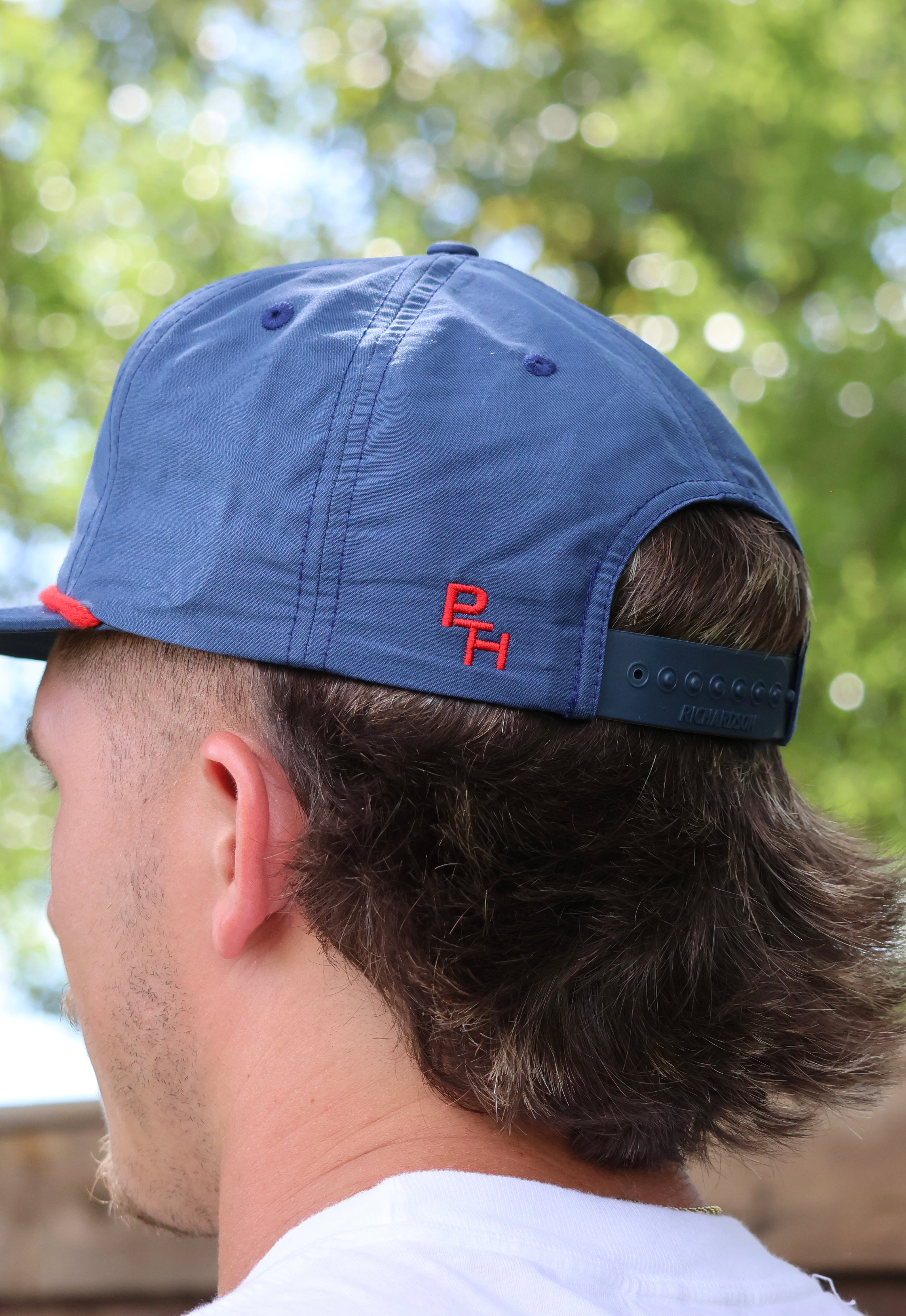 Blue & Red PTH LOGO Hat