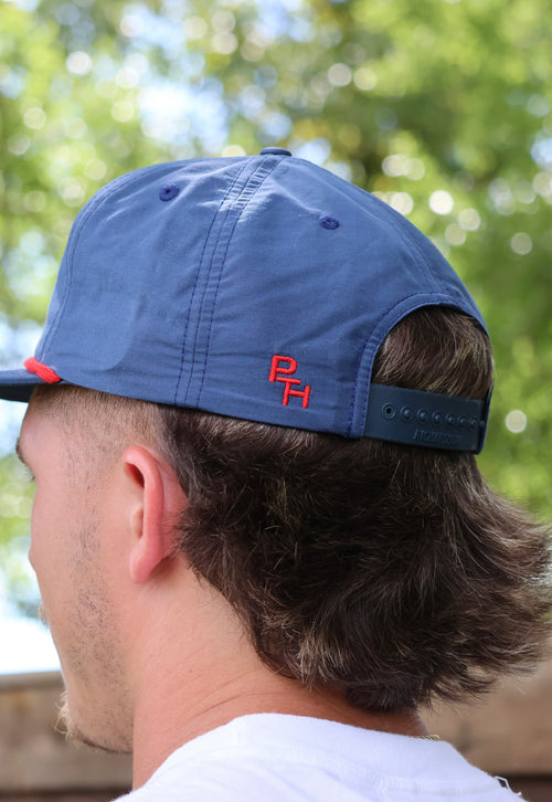 Blue & Red PTH LOGO Hat