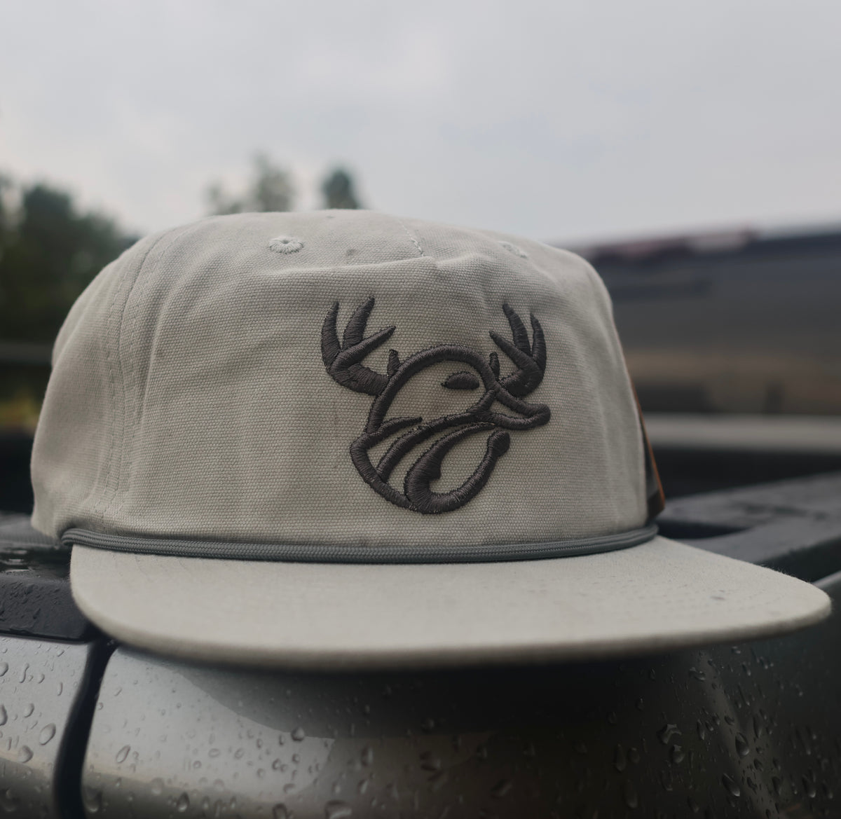 New Grey Rope Hat