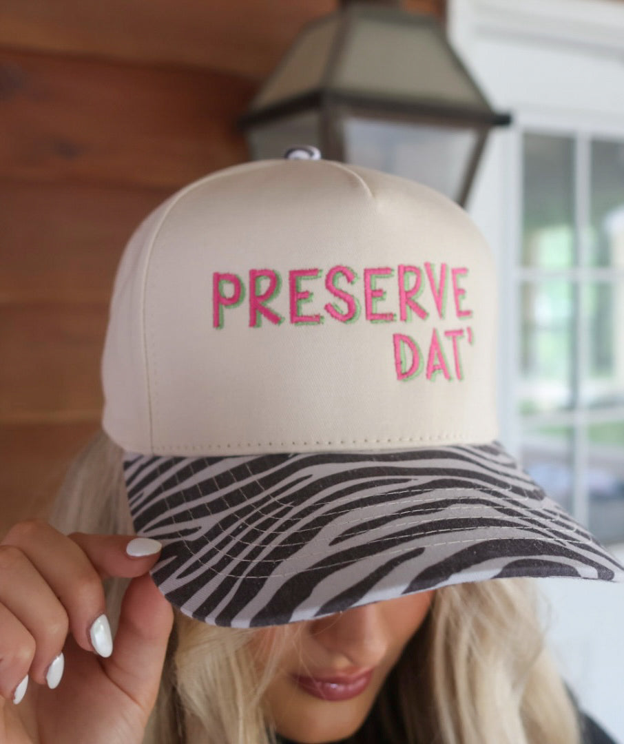 Preserve Dat Trucker Hat