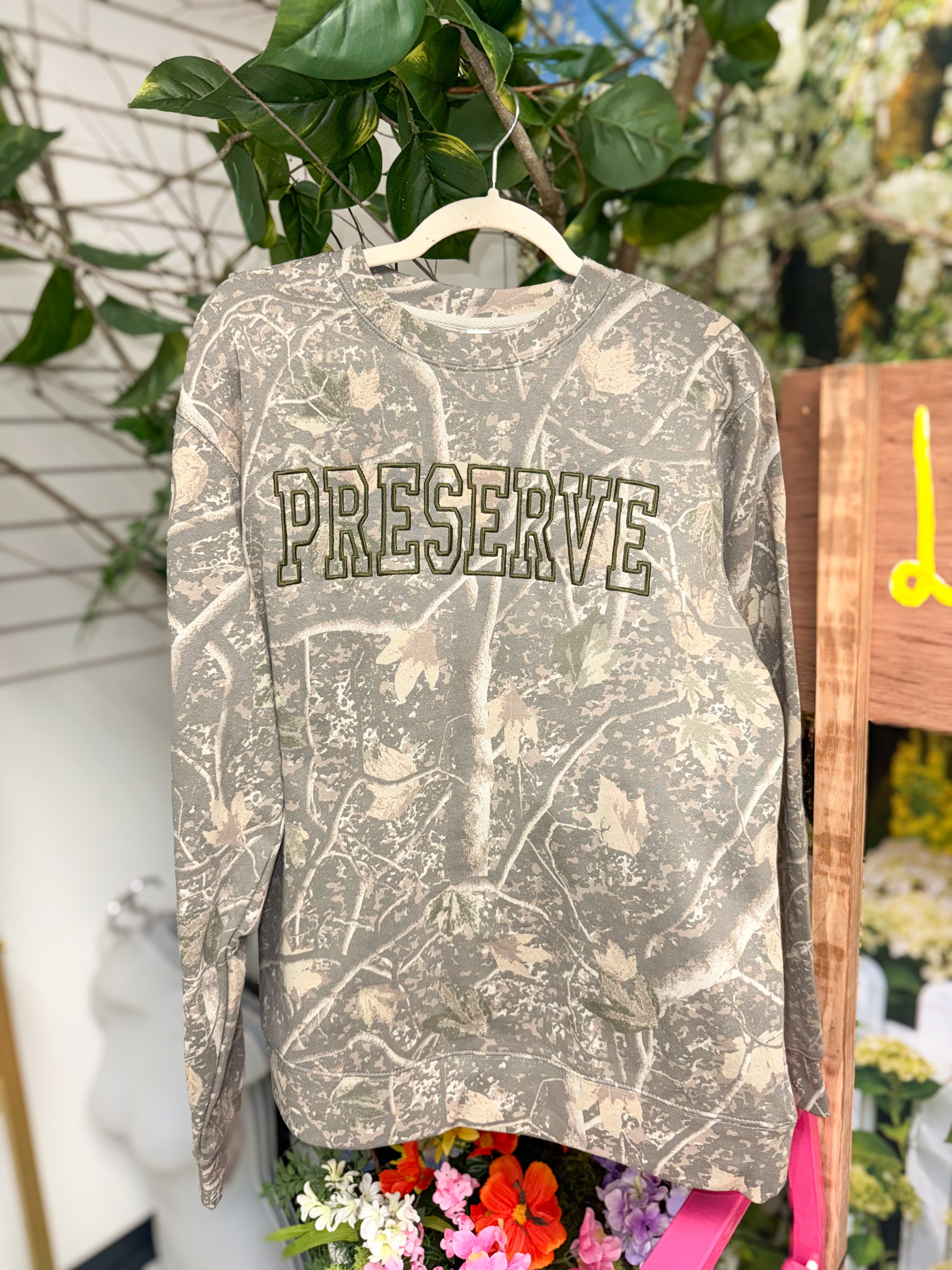 Customizable Camo Sweatshirt