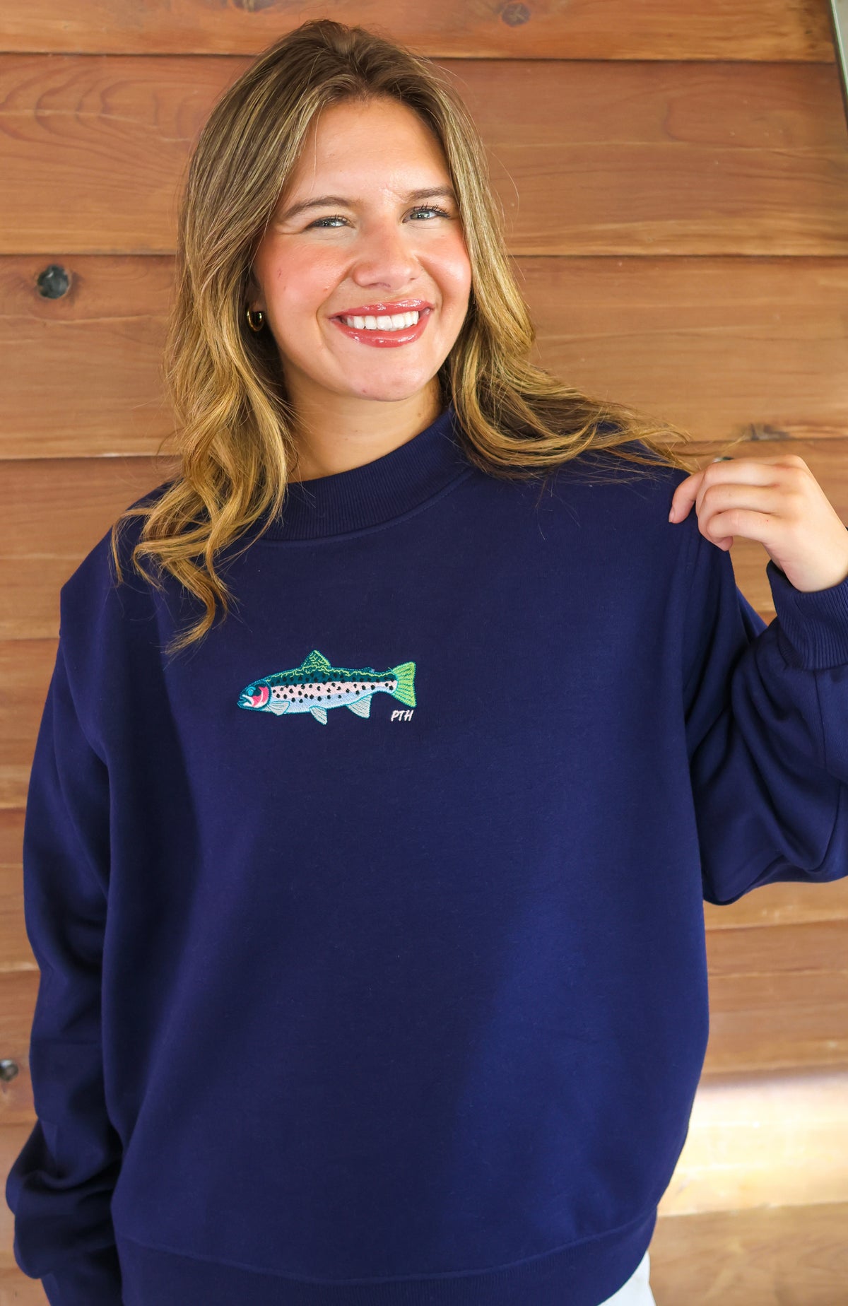 Rainbow Run Mockneck