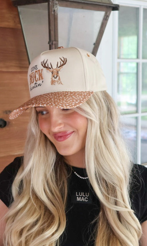 Gone Buck Huntin Trucker Hat