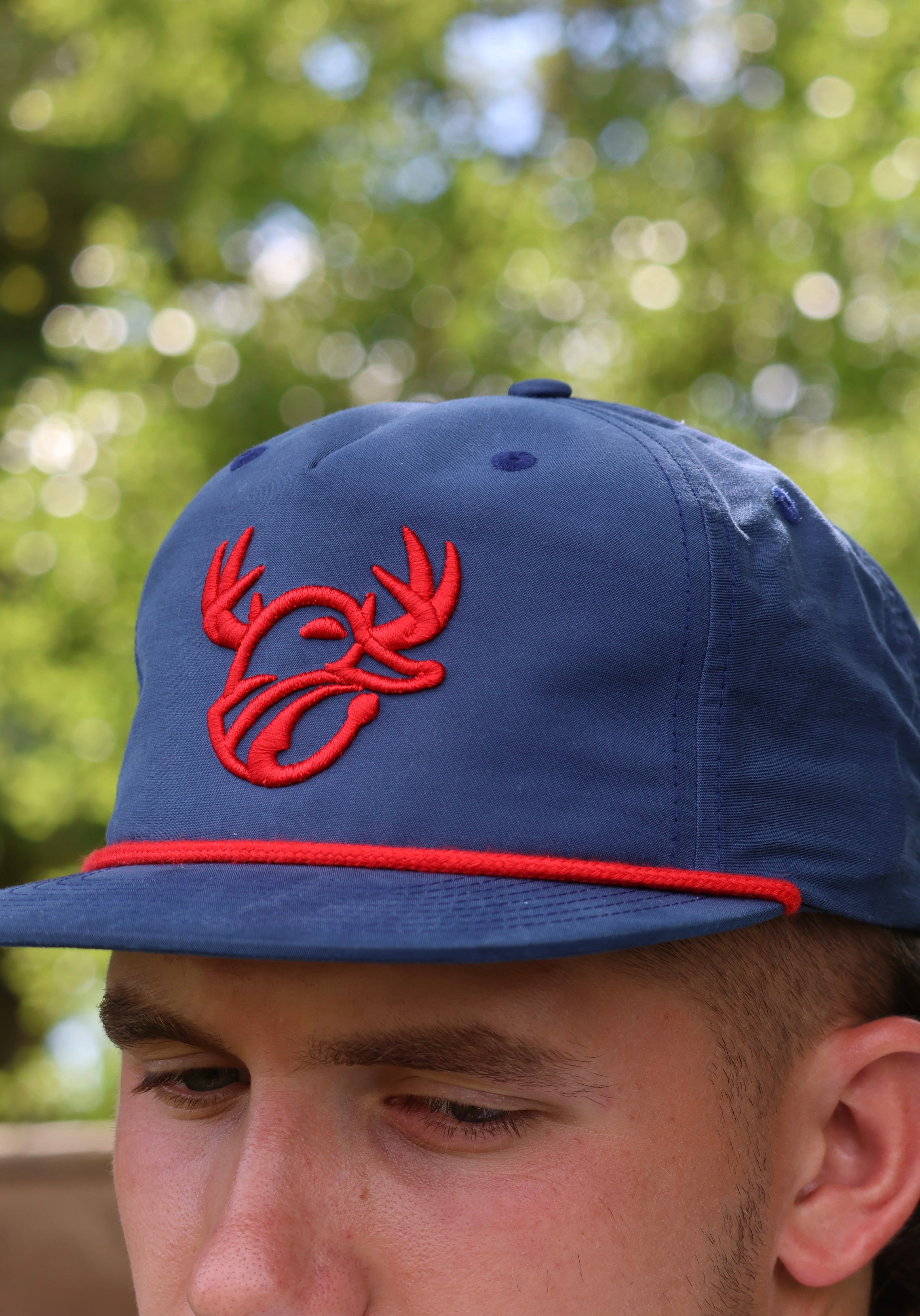 Blue & Red PTH LOGO Hat
