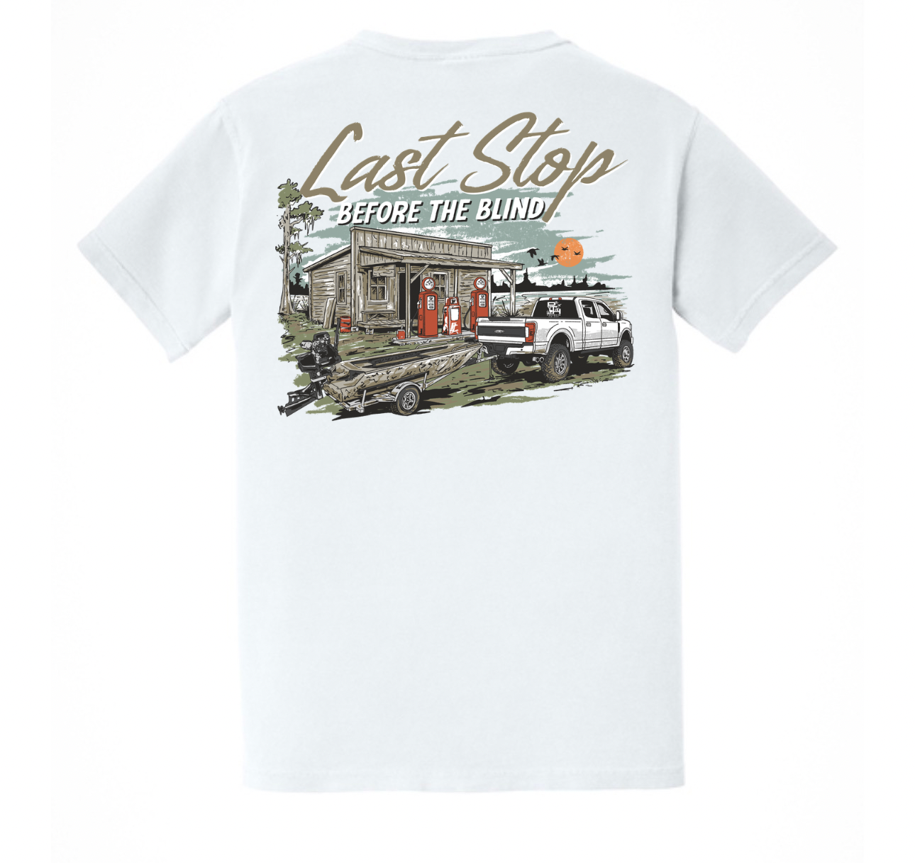 Last Stop Pocket T-shirt